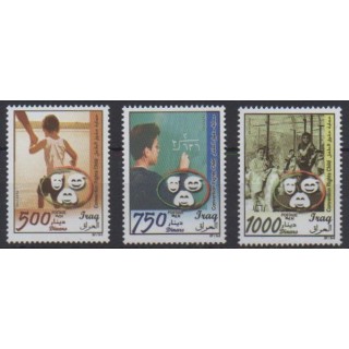 Acheter cette série de timbres d'Irak de l'année 2010 (No 1626/1628).