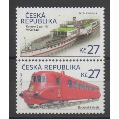 Czech (Republic) - 2016 - Nb 793/794 - Boats
