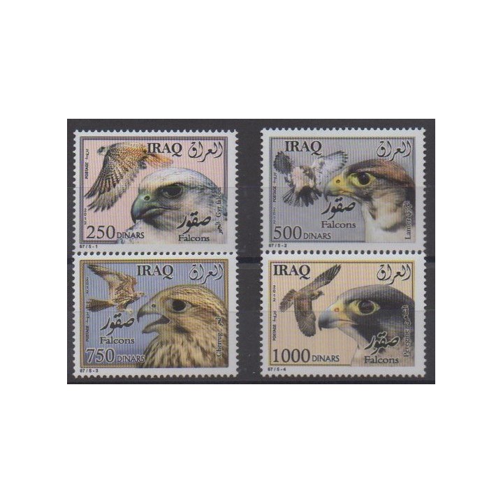 Acheter cette série de timbres d'Irak de l'année 2012 (No 1704/1707).