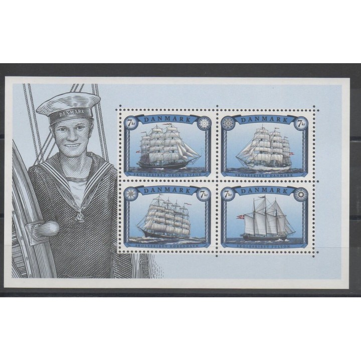 Timbres - Danemark - 2015 - No F 1805 - Bateaux