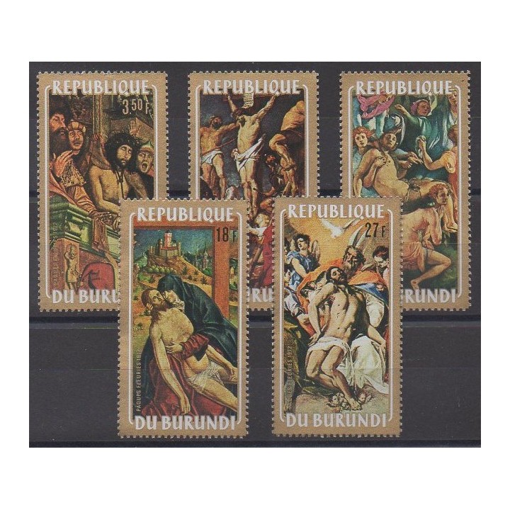 Buy this set of stamps of Burundi of the year 1972 (Nb 498/502).