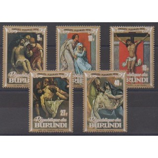Buy this set of stamps of Burundi of the year 1974 (Nb 583/587).