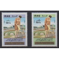 Iraq - 1989 - Nb 1326A/1326B