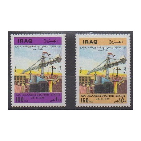 Irak - 1989 - No 1313/1314
