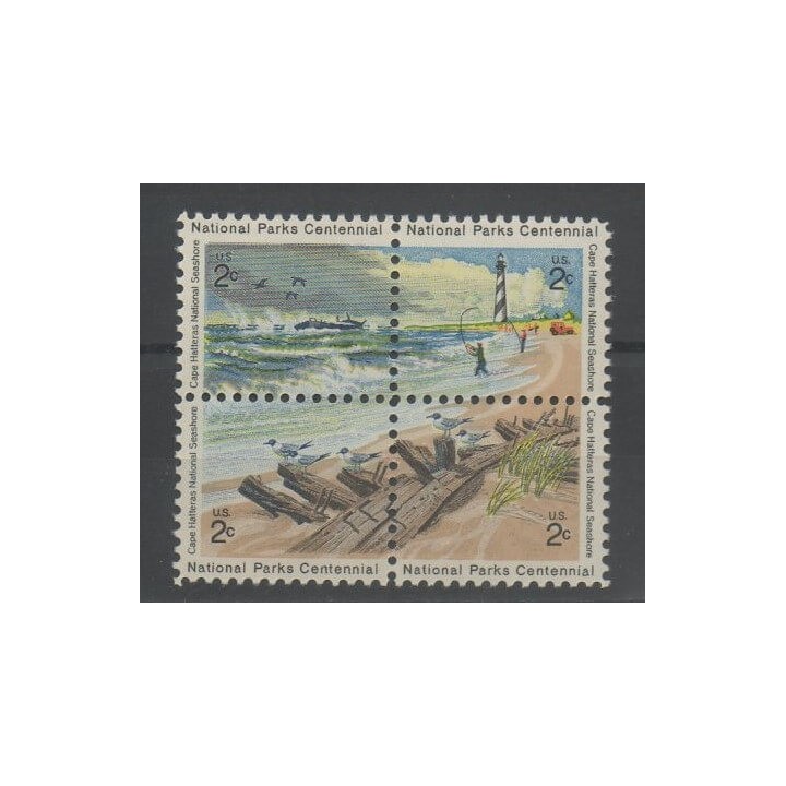 Timbres - États-Unis - 1972 - No 948/951 - Phares