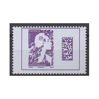 Buy this stamp of France of the year 2023 (Timbre international - Marianne de l'Avenir).