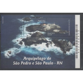Stamps - Brazil - 2014 - Nb BF 166 - Lighthouses