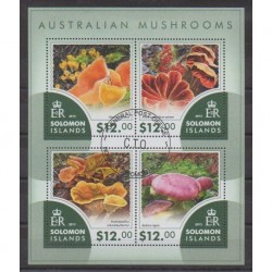 Solomon (Islands) - 2015 - Nb 2792/2795 - Mushrooms - Used