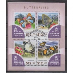 Solomon (Islands) - 2015 - Nb 2812/2815 - Insects - Used