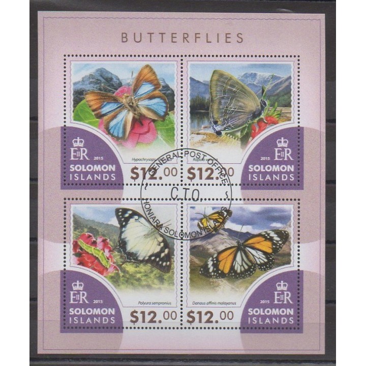 Buy this set of stamps of Solomon Islands of the year 2015 (Nb 2812/2815). - Used