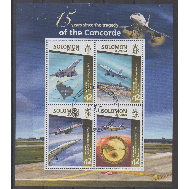 Acheter cette série de timbres des îles Salomon de l'année 2015 (No 2608/2611). - Oblitéré