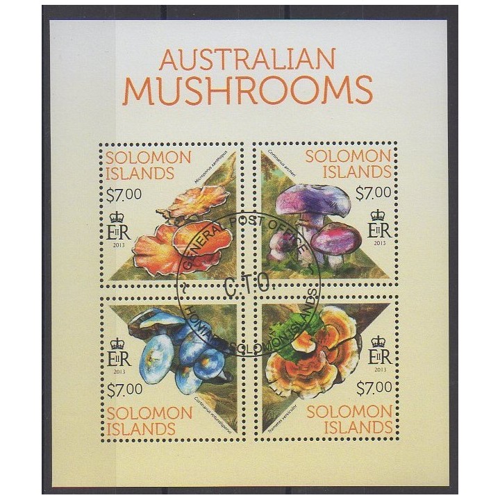 Buy this set of stamps of Solomon Islands of the year 2013 (Nb 1868/1871). - Used