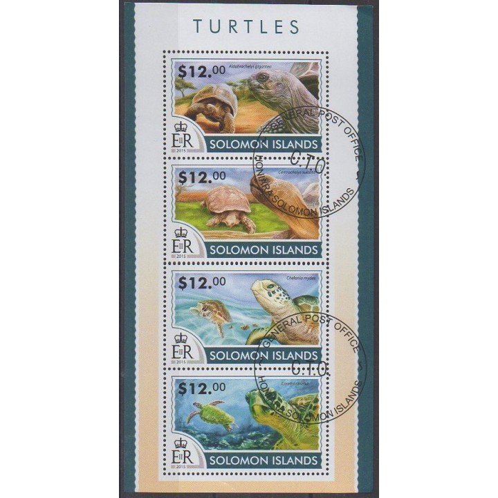 Acheter cette série de timbres des îles Salomon de l'année 2015 (No 2640/2643). - Oblitéré