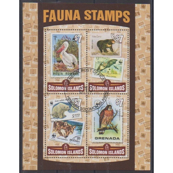 Buy this set of stamps of Solomon Islands of the year 2016 (Nb 3037/3040). - Used