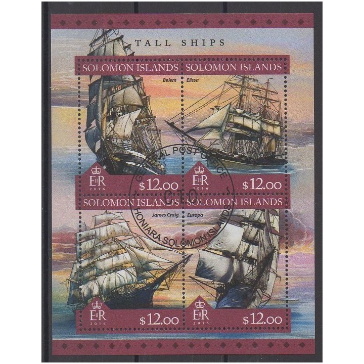 Acheter cette série de timbres des îles Salomon de l'année 2016 (No 3245/3248). - Oblitéré
