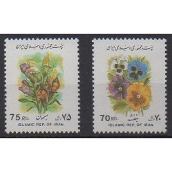 Ir. - 1995 - No 2418A et 2420 - Fleurs