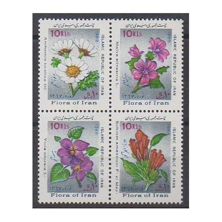Ir. - 1988 - No 2052/2055 - Fleurs