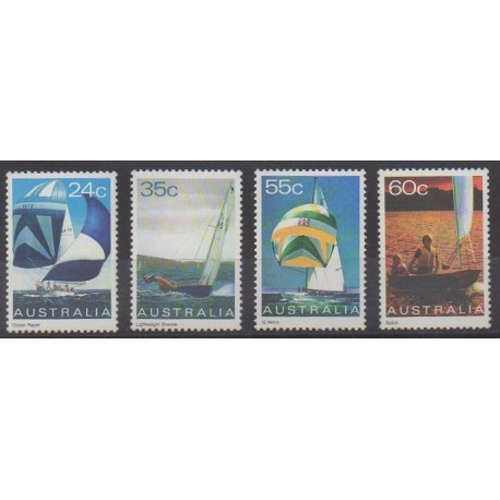 Australia - 1981 - Nb 758/761 - Boats