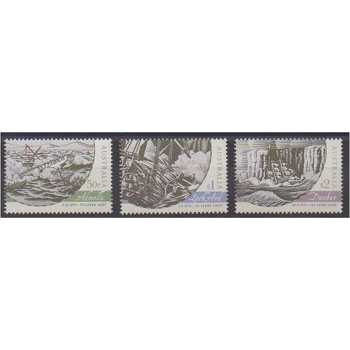 Acheter cette série de timbres d'Australie de l'année 2007 (No 2708/2710).