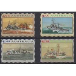 Australie - 1993 - No 1298/1301 - Navigation - Seconde Guerre Mondiale