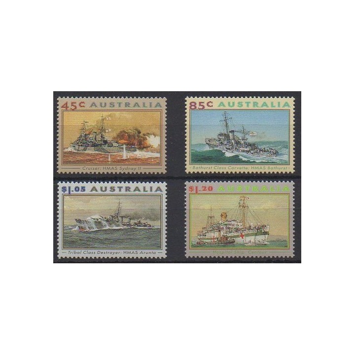 Buy this set of stamps of Australia of the year 1993 (Nb 1298/1301).
