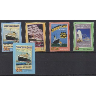 Acheter cette série de timbres d'Australie de l'année 2004 (No 2211/2215).