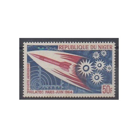 Niger - 1964 - No PA42 - Espace - Philatélie
