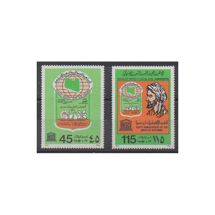 Buy this set of stamps of Libya of the year 1980 (Nb 886/887).