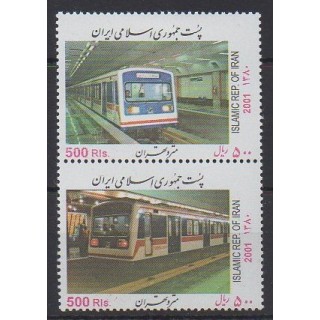 Buy this set of stamps of Iran of the year 2001 (Nb 2609E/2609F).