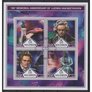 Acheter cette série de timbres des îles Salomon de l'année 2017 (No 3813/3816). - Oblitéré