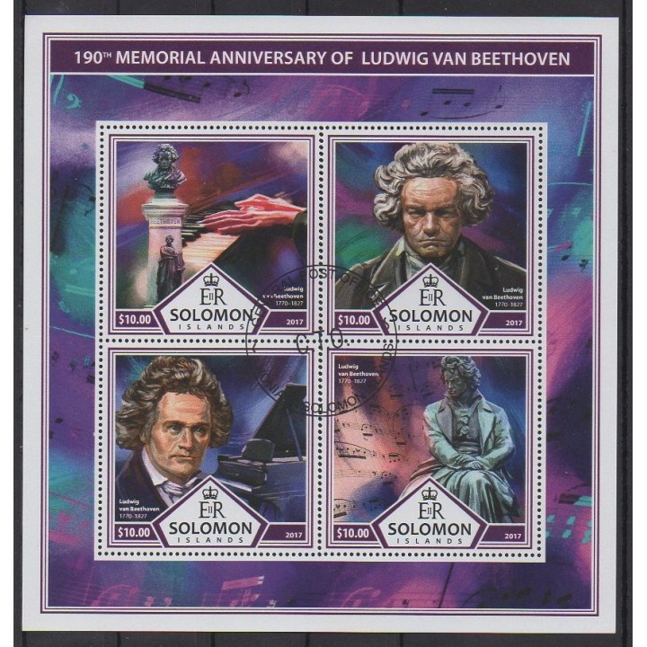 Buy this set of stamps of Solomon Islands of the year 2017 (Nb 3813/3816). - Used