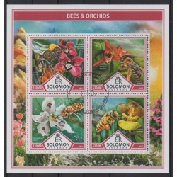 Solomon (Islands) - 2017 - Nb 3801/3804 - Insects - Used