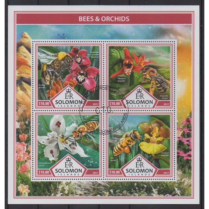 Acheter cette série de timbres des îles Salomon de l'année 2017 (No 3801/3804). - Oblitéré