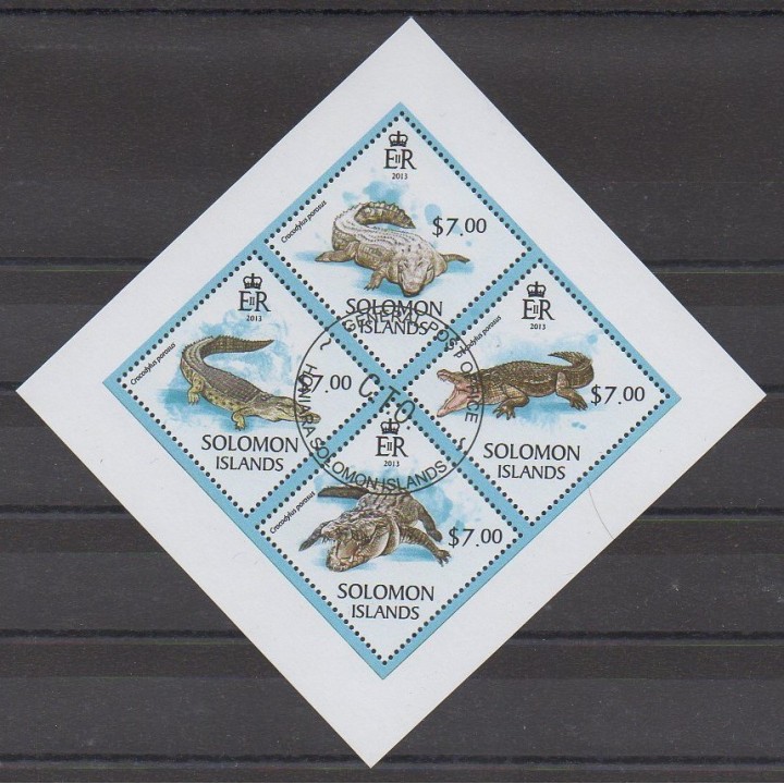 Acheter cette série de timbres des îles Salomon de l'année 2013 (No 1703/1706). - Oblitéré