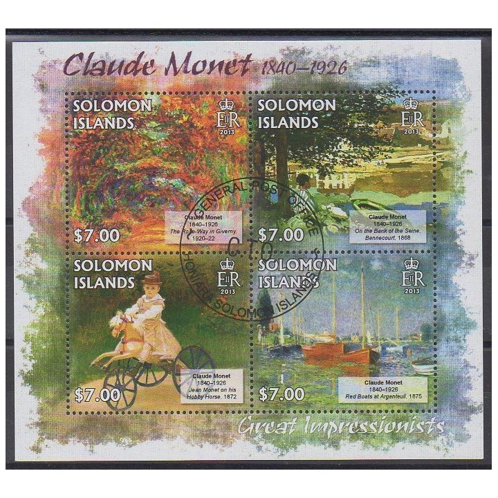 Acheter cette série de timbres des îles Salomon de l'année 2013 (No 1519/1522). - Oblitéré
