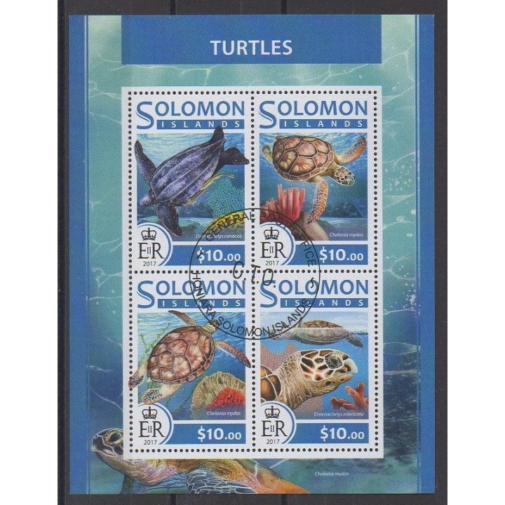 Buy this set of stamps of Solomon Islands of the year 2017 (Nb 3769/3772). - Used