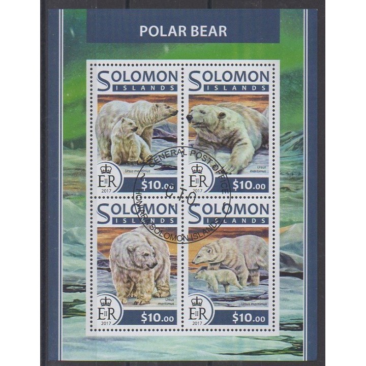 Buy this set of stamps of Solomon Islands of the year 2017 (Nb 3761/3764). - Used