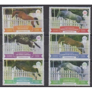 Acheter cette série de timbres  de l'année 2014 (No 5252/5257).