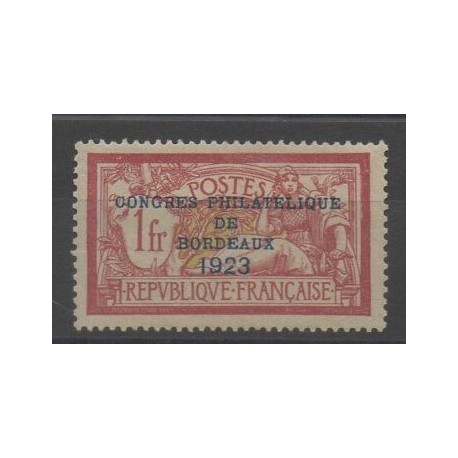France - Poste - 1923 - Nb 182 - mint hinged