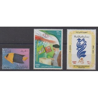 Acheter cette série de timbres d'Iran de l'année 2012 (No 2948/2950).