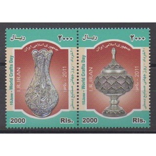 Acheter cette série de timbres d'Iran de l'année 2011 (No 2921/2922).