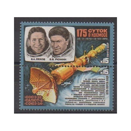Russia - 1979 - Nb 4632/4633 - Space
