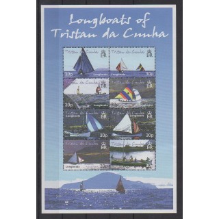 Acheter cette série de timbres de Tristan da Cunha de l'année 2001 (No 675/682).