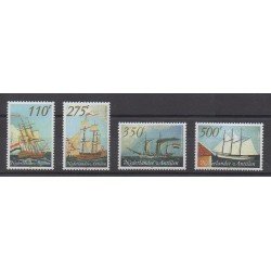 Netherlands Antilles - 2001 - Nb 1267/1270 - Boats