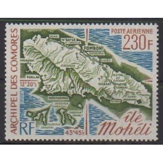 Acheter ce timbre des Comores de l'année 1975 (No PA67).