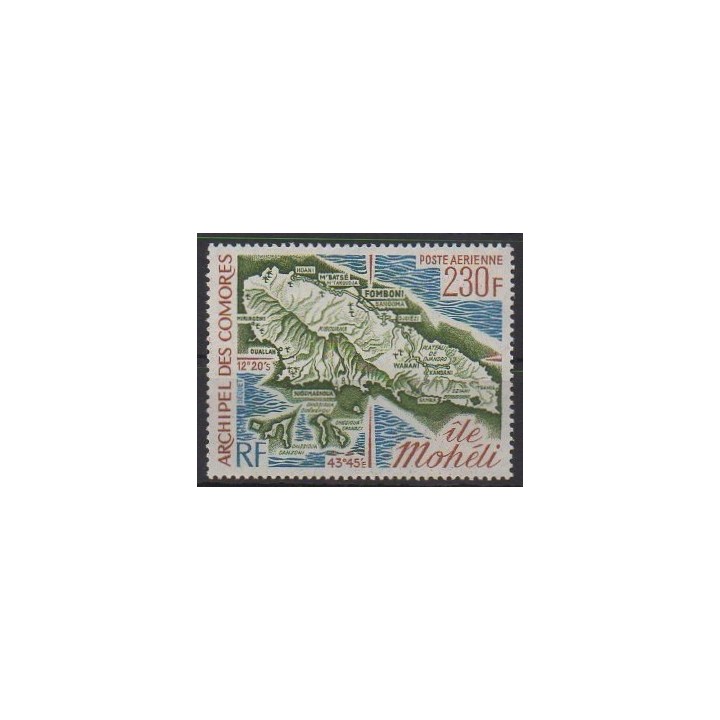 Acheter ce timbre des Comores de l'année 1975 (No PA67).