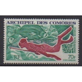 Acheter ce timbre des Comores de l'année 1972 (No PA44).
