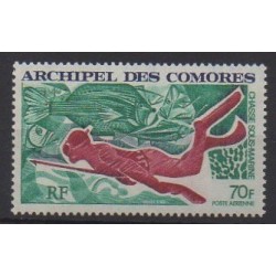 Comoros - Post - 1972 - Nb PA44