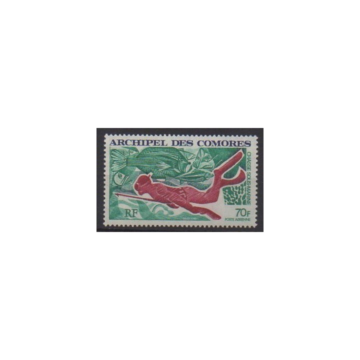 Acheter ce timbre des Comores de l'année 1972 (No PA44).