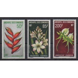 Comoros - Post - 1969 - Nb PA26/PA28 - Flowers